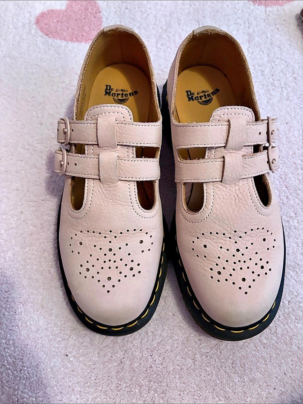Dr. Martens 8065 Mary Jane Pink Mary Jane Shoes US 9